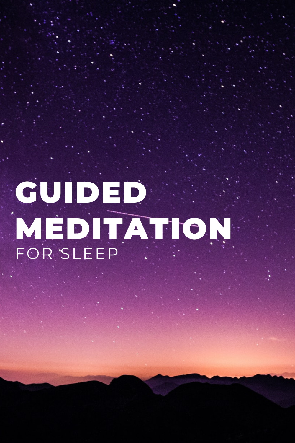 Guided Sleep Meditation - Hope-Filled Homemaker